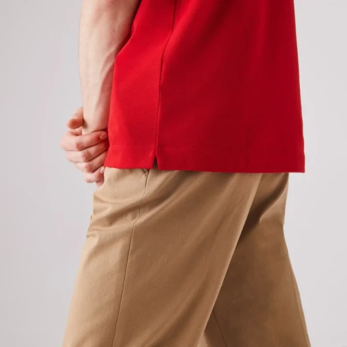 Paris Stretch Piqua-pologensere for menn med normal passform