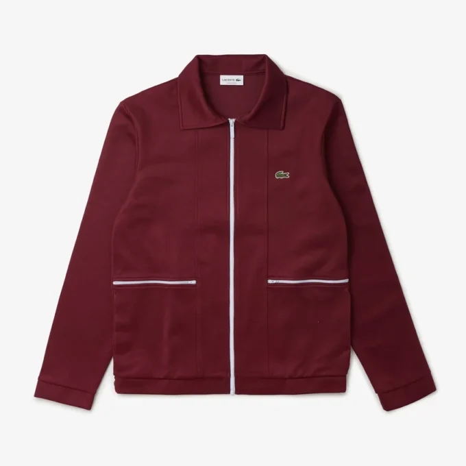 Paris-sweatshirt med glidelås for menn