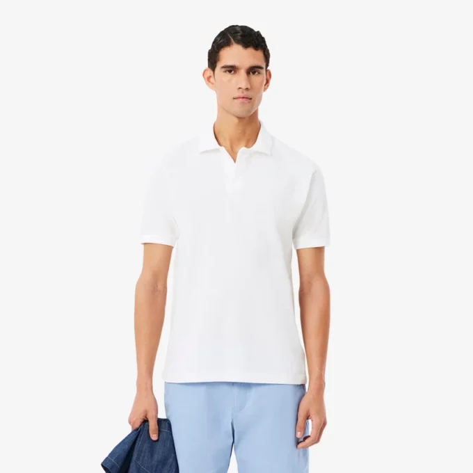 Petit Piqua-polo med klassisk passform og broderidetaljer