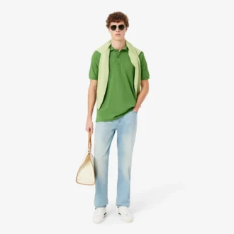 Petit Piqua-polo med klassisk passform og broderidetaljer