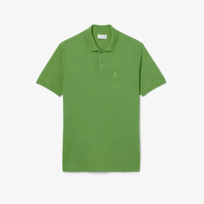 Petit Piqua-polo med klassisk passform og broderidetaljer