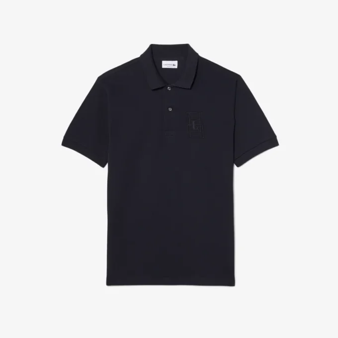 Petit Piqua-polo med klassisk passform og broderidetaljer
