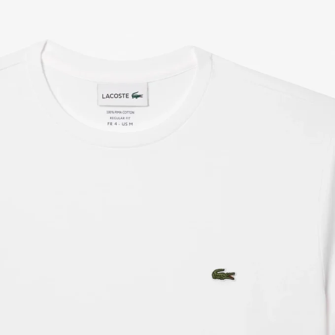 Pima-bomulls-T-skjorte for menn