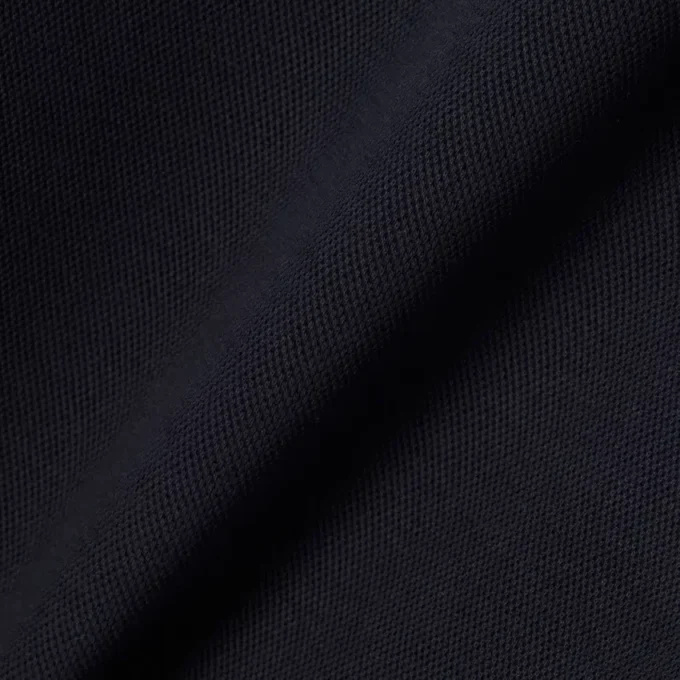 Piqué-Sweatshirt med glidelås i halsen og løs passform