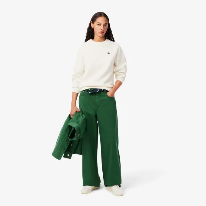 Piqua-sweatshirt med rund hals for kvinner