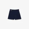 Pleated Lined Tennis Shorts for kvinner