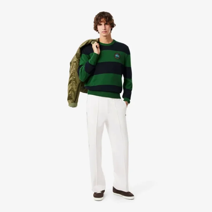 Pleated Twill-joggebukse for menn