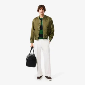 Pleated Twill-joggebukse for menn