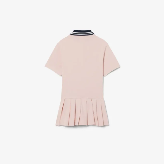 Plissert skjørt Piqua Polo-kjole