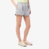 Plisserte bomullsshorts