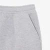 Plisserte bomullsshorts