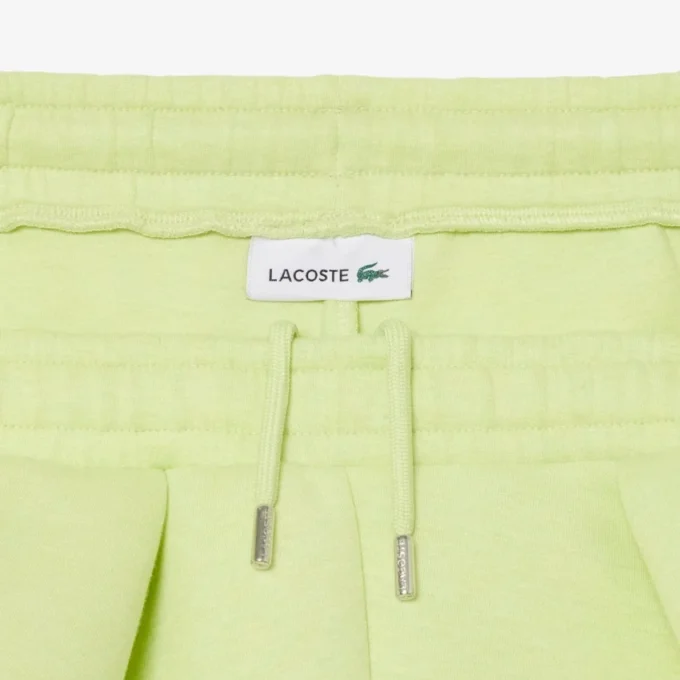 Plisserte bomullsshorts