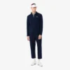 Polarfleece-golftrøye med kvart glidelås for menn
