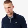 Polarfleece-golftrøye med kvart glidelås for menn