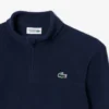 Polarfleece-golftrøye med kvart glidelås for menn