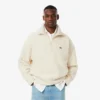 Polarfleece-Sweatshirt med glidelås for menn