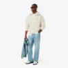 Polarfleece-Sweatshirt med glidelås for menn
