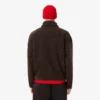 Polarfleece-Sweatshirt med glidelås for menn