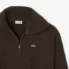 Polarfleece-Sweatshirt med glidelås for menn