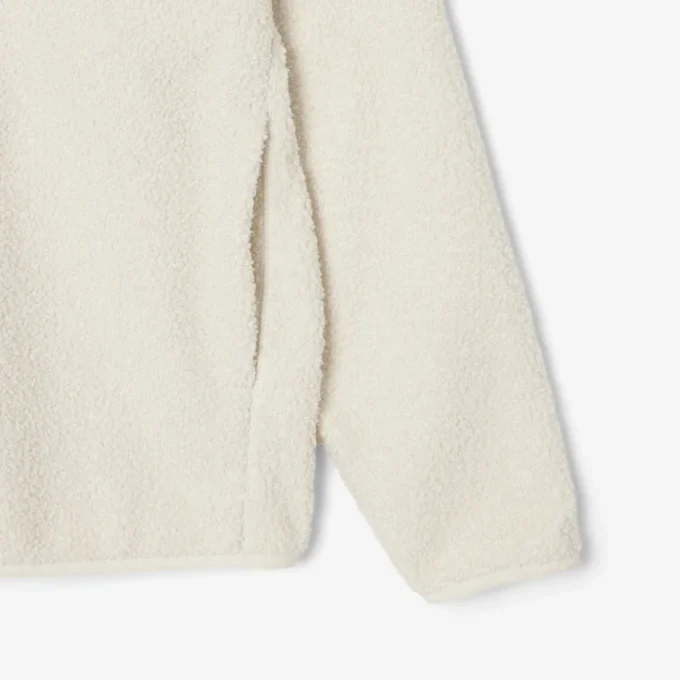 Polarfleece-Sweatshirt med glidelås for menn