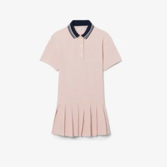 Polo-kjole med plissert skjørt
