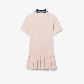 Polo-kjole med plissert skjørt