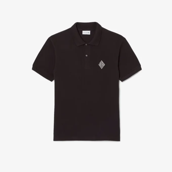 Polo med klassisk passform og logo-detalj