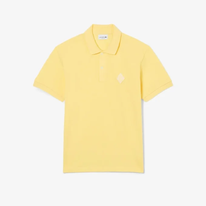 Polo med klassisk passform og logo-detalj