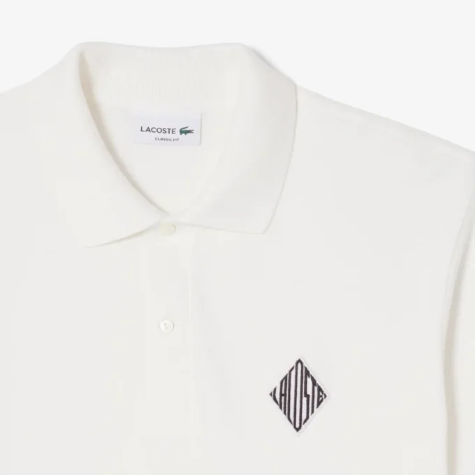 Polo med klassisk passform og logo-detalj
