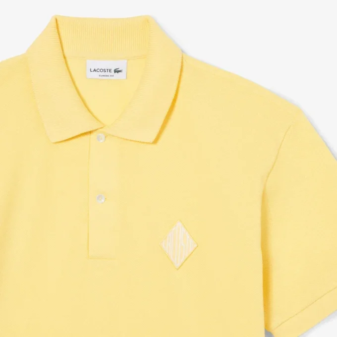 Polo med klassisk passform og logo-detalj