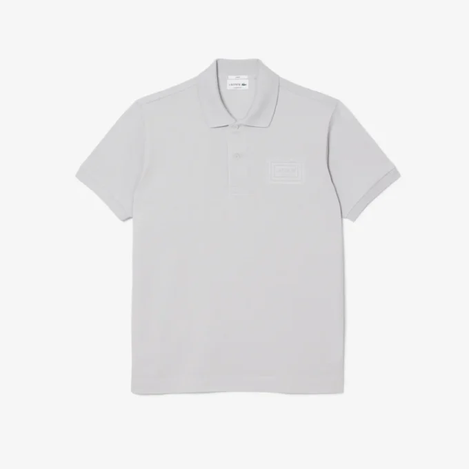 Polo med klassisk passform og preget logo