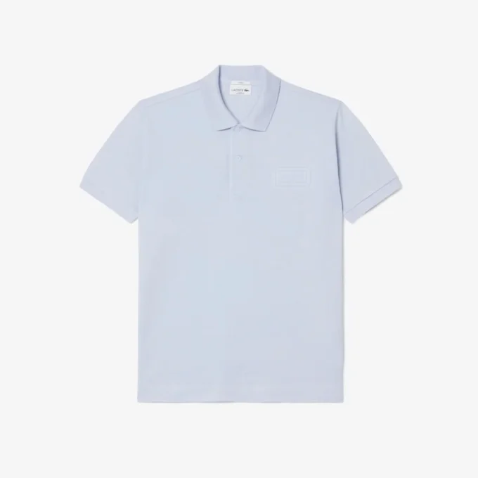 Polo med klassisk passform og preget logo