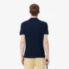 Polo med logo-stripe i normal passform