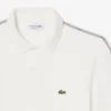 Polo med logo-stripe i normal passform