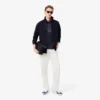 Polo med regular fit og fargeblokker