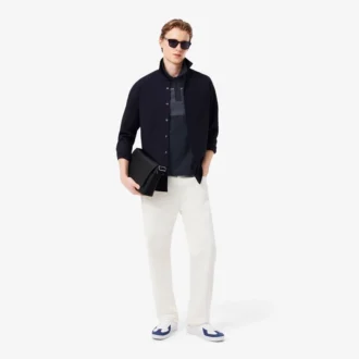 Polo med regular fit og fargeblokker