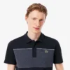 Polo med regular fit og fargeblokker