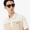 Polo med regular fit og fargeblokker