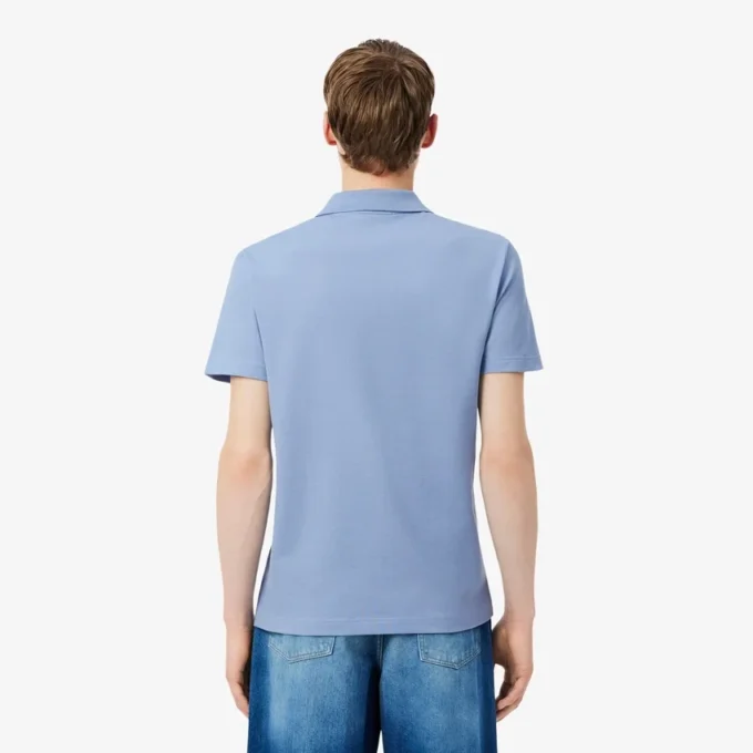 Polo med regular fit og fargeblokker