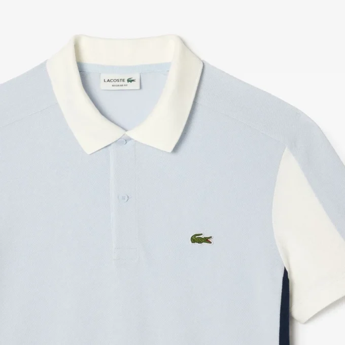 Pologensere i bomullsblanding med regular fit for menn