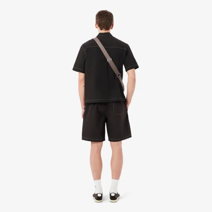 Poplin-shorts med avslappet passform