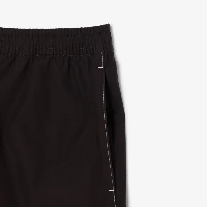 Poplin-shorts med avslappet passform
