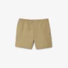Poplin-shorts med avslappet passform for menn