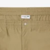 Poplin-shorts med avslappet passform for menn