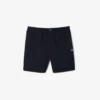 Poplin-shorts med avslappet passform for menn