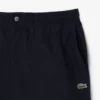Poplin-shorts med avslappet passform for menn