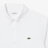 Poplin-skjorte med kort erme og normal passform