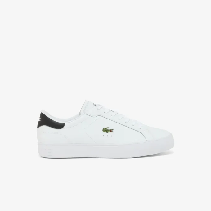 Powercourt Graphic-lærsneakers for menn