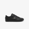 Powercourt Graphic-lærsneakers for menn
