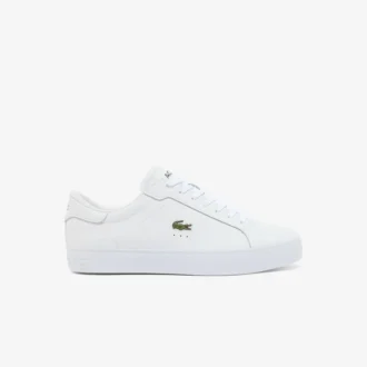Powercourt Graphic-lærsneakers for menn